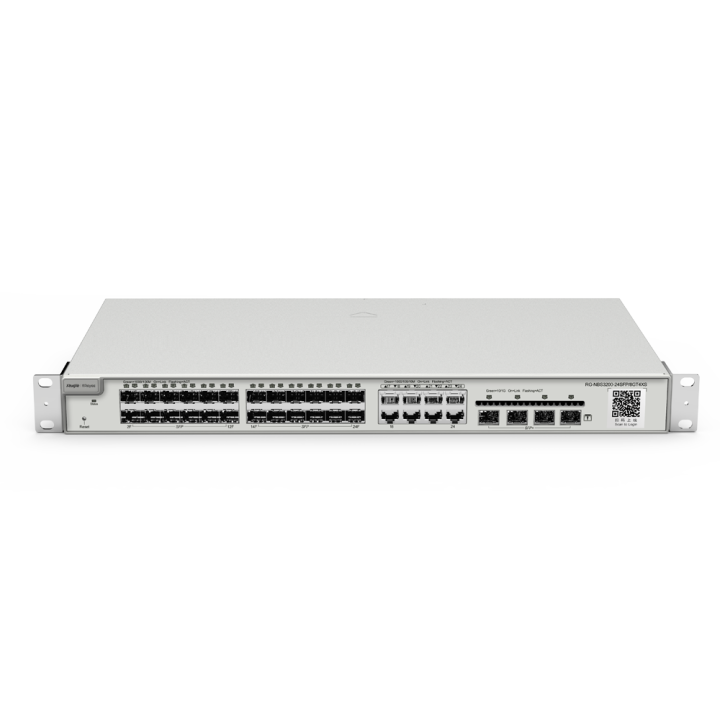REYEE RG-NBS3200-24SFP/8GT4XS Managed L3 Switch, 24 SFP + 8 Gigabit + 4 10G SFP+