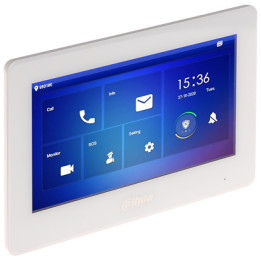 Dahua VTH5422HW-W 2-johtiminen IP- ja Wi-Fi-sisämonitori 7 tuuman kosketusnäytöllä