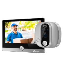 NVS-IPC-DOORVIEW1 NIVIAN RETAIL IP/PoE PTZ Camera, 2MP, 1080p, Wi-Fi, IP66