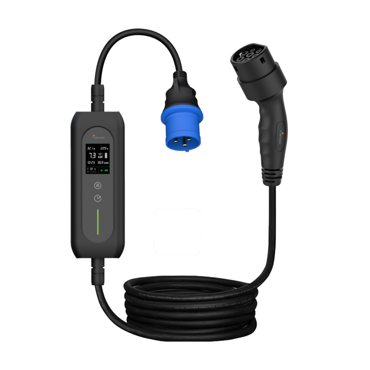 NVS-EVCHARGER-7KW-PORTABLE-7500 Portable EV Charger 7kW Wi-Fi BLE