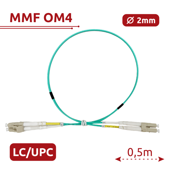 SAFIRE SF-LC-UPC-LC-UPC-OM4-DX-05M-A Network Switch