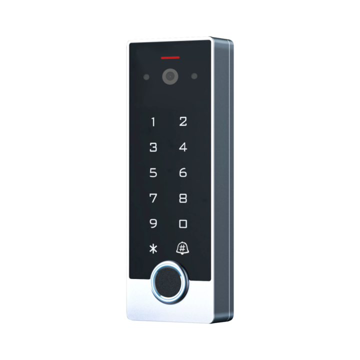 NIVIAN RETAIL NVS-VIDEOINTERCOM-ACCESS-W-APP IP66 RFID vaizdo durų domofonas su dvipusiu garso ir programų valdymu
