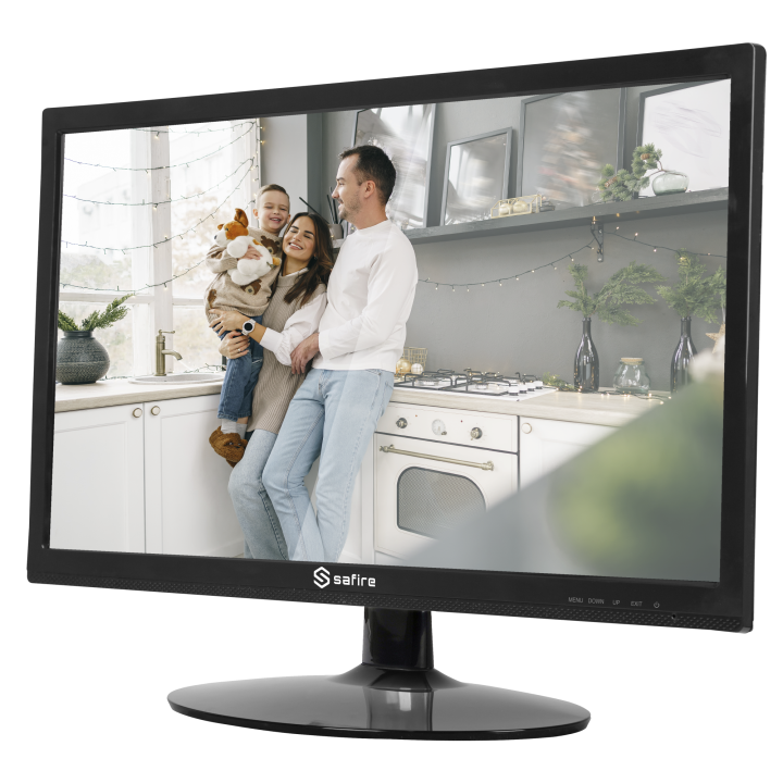 SAFIRE SF-MNT22-FHD-V2 7" skārienekrāna video domofona iekštelpu monitors ar 1080p kameru