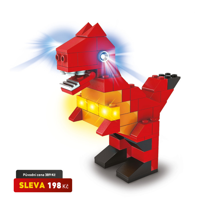 LIGHT STAX HIBRĪDS Rūcošs dinozaurs