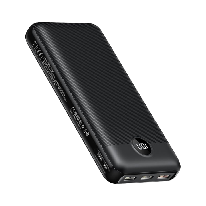 Пауэрбанк VEGER VG-W2081, 10001mAh, черный