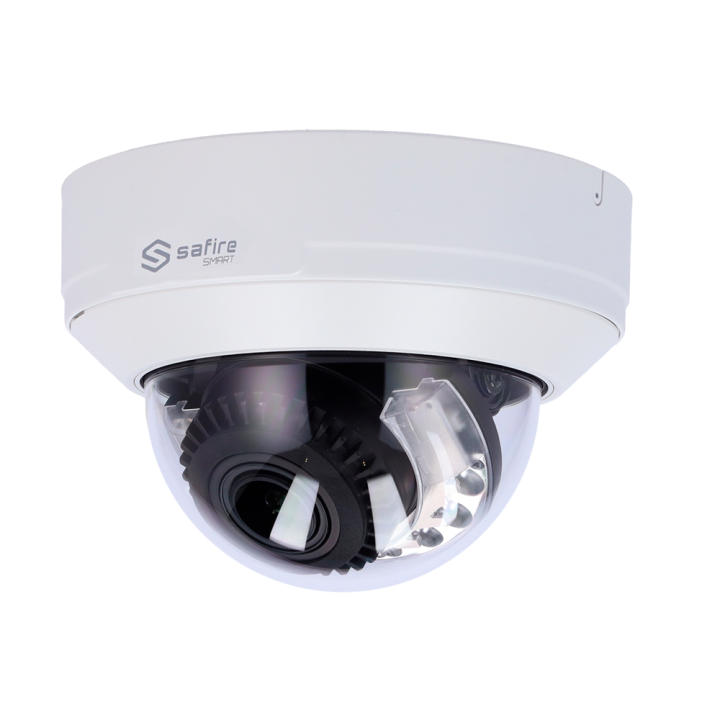 SAFIRE SMART SF-IPD540ZA-4I1-DL 4MP IP67 Dome IP Camera with Wi-Fi, PoE, IR 50m, Varifocal 2.8-12mm