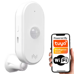 Nutikas PIR liikumisandur koos helialarmiga WiFi TUYA