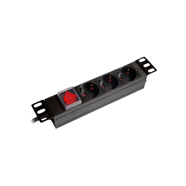 MARCA BLANCA PDU-3P1U-SW-10INCH 10-inch 1U Power Distribution Unit