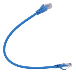 SAFIRE UTP6-H-03B Cat6 U/UTP Patch Cable, Blue, 3m