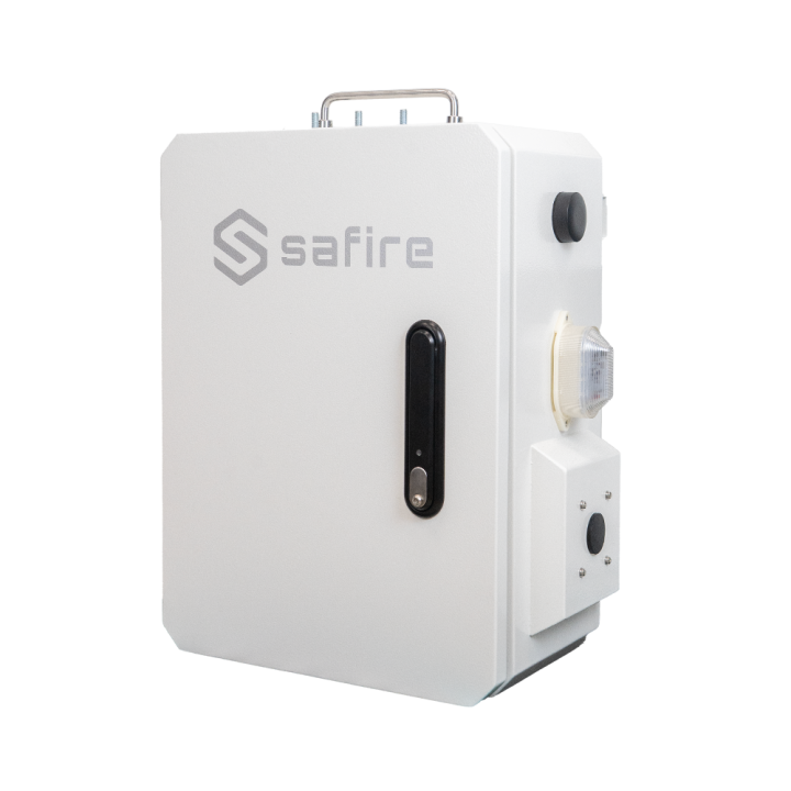 PoE коммутатор SAFIRE SF-BOX5038DUAL8POE-UPS на 8 портов с ИБП