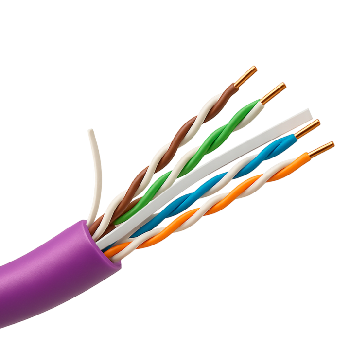 UNIVIEW UV-UTP6-300-BC24AWG-B2CA-R-V Cat6 U/UTP Bulk Cable, 300m, Red, B2ca