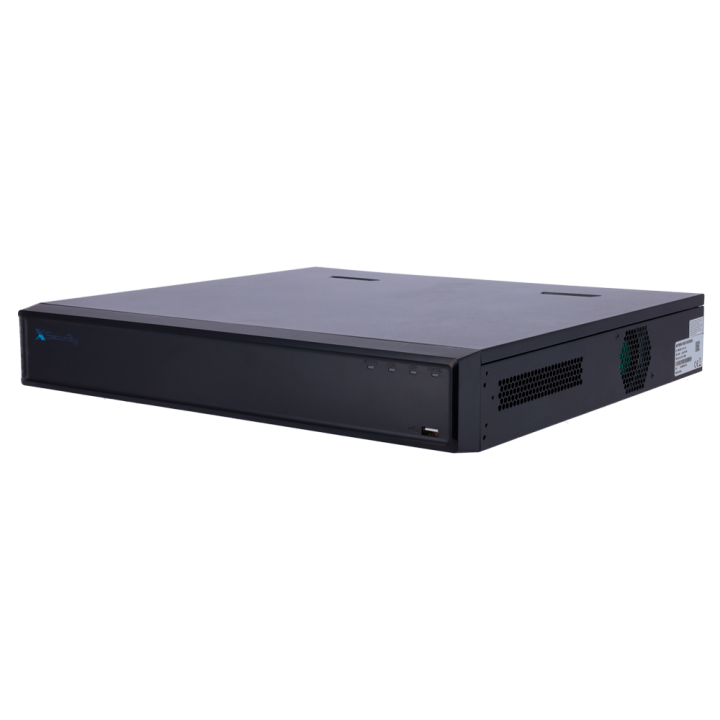 X-SECURITY XS-NVR3416A-16P-WIZ 16 kanālu PoE NVR 16MP IP video reģistrators ar AI analītiku