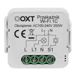 OXT mini relės 1 grandinės WiFi TUYA modulis