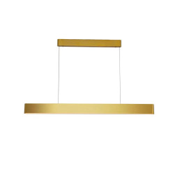 Immax NEO MILANO Smart linijinis pakabinamas šviestuvas, auksinis, 120cm, CCT 40W+RGB 18W, Zigbee 3.0