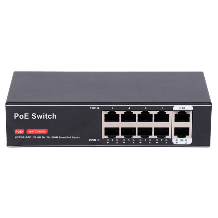 MARCA BLANCA SW8FE2GE-100W 5-Port Gigabit PoE Managed Switch, 100W