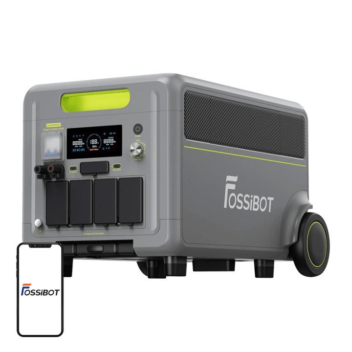 FOSSIBOT F7200 7200W Portable Power Station (Green)