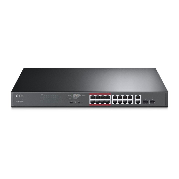 TP-Link TL-SL1218MP 16-porttinen PoE+ -kytkin