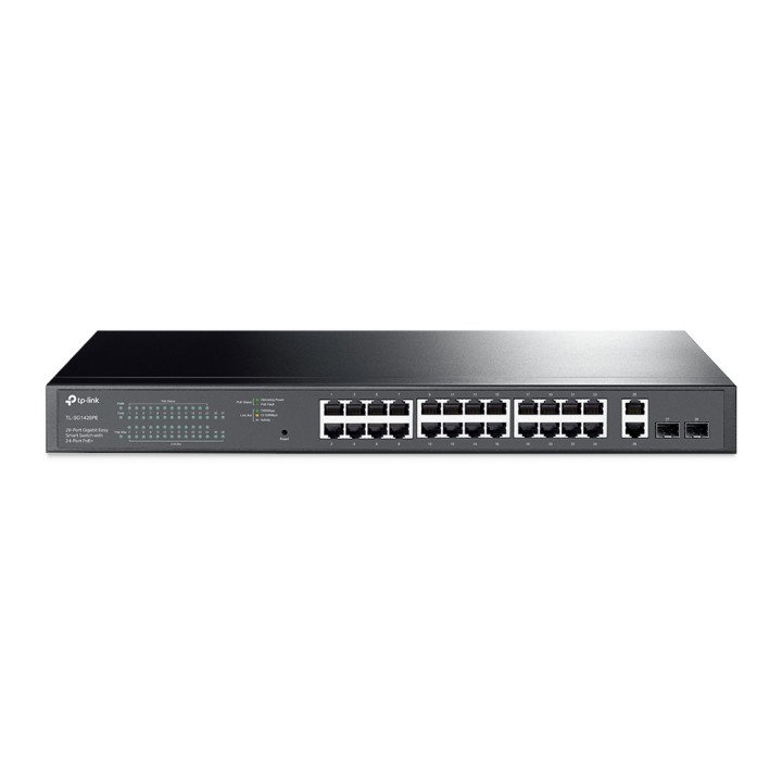 ПЕРЕКЛЮЧАТЕЛЬ POE TL-SG1428PE 26 ПОДКЛЮЧЕНИЕ SFP TP-LINK