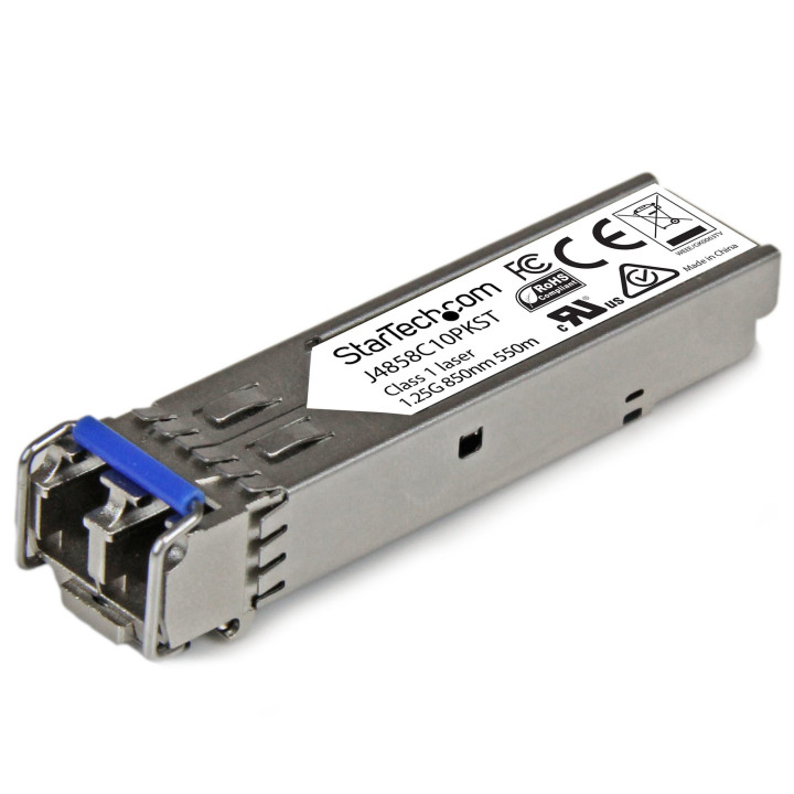 StarTech J4858C10PKST 10 vnt. SFP modulis HP suderinamas