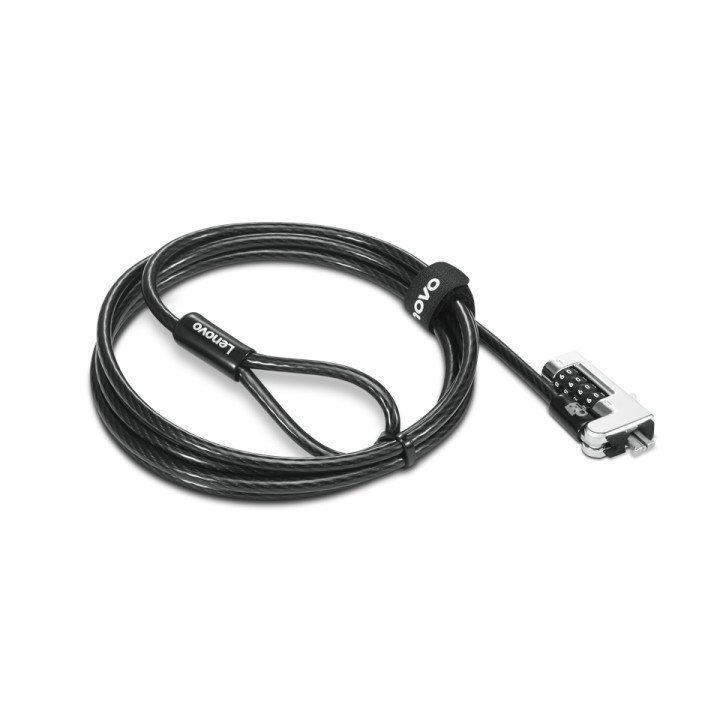 Lenovo 4XE1F30278 Combination Cable Lock, Black