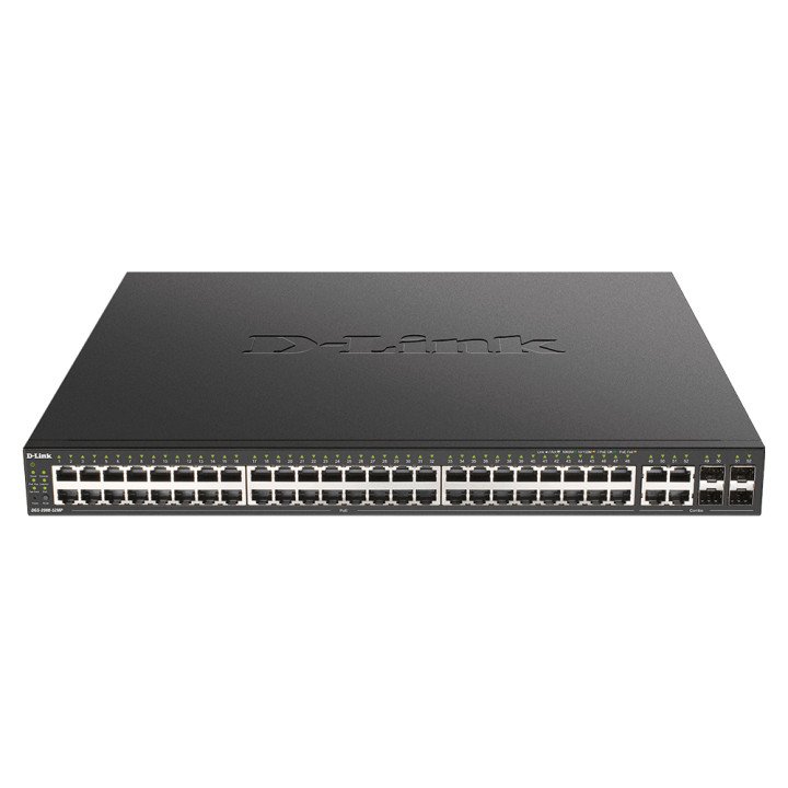 D-Link DGS-2000-52MP hallinnoitu PoE-kytkin 48 PoE-porttia