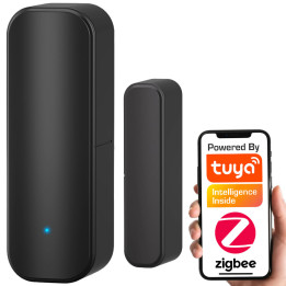 Tuya Smart Door/Window Sensor ZigBee 3.0 Black 5906203624164