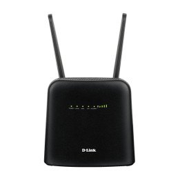 D-Link DWR-960 Wireless Router Gigabit Ethernet Dual-band (2.4 GHz / 5 GHz) 3G 4G Black