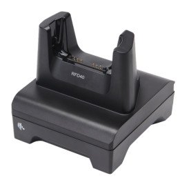 Zebra CRD1S0T-RFD49-UNIV-CHG-1R RFID Reader Charger, Black, Indoor