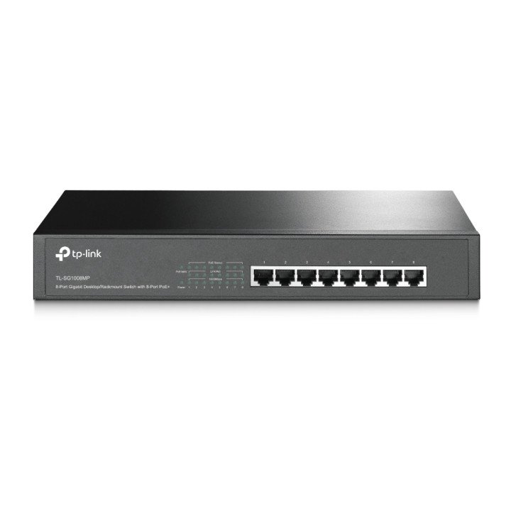 TP-Link TL-SG1008MP 8-porttinen PoE+ kytkin 120W