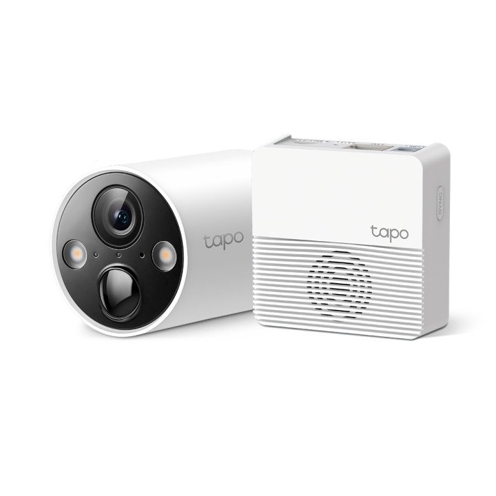 TP-LINK TAPO C420S1 Outdoor Bullet Network Surveillance Camera - 2K Resolution, Dust/Water Resistant, Day & Night Vision, Integr