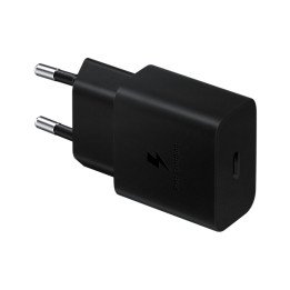 Samsung 15W USB-C Power Adapter with Cable, Black (EP-T1510XBEGEU)