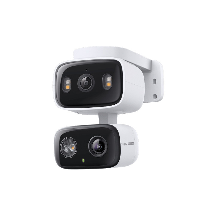 TP-Link Tapo C246D Dual Lens Pan-Tilt Security Camera, 3MP