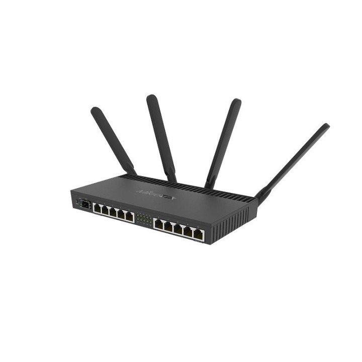 MikroTik RB4011iGS+5HacQ2HnD-IN Wireless Router, Dual-band 2.4/5GHz, 10x Gigabit Ethernet, PoE, RouterOS