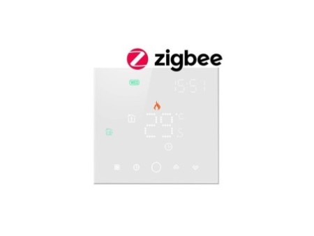 ZigBee termostata slēgtā krāsns White PS TUYA sērija