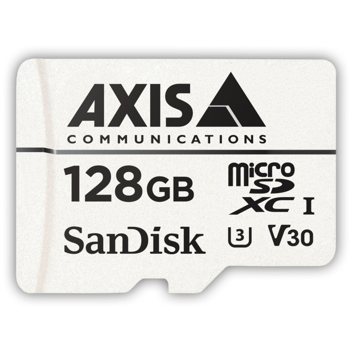 Axis 01678-001 128 GB microSDXC Class 10 atmiņas karte novērošanas kamerām