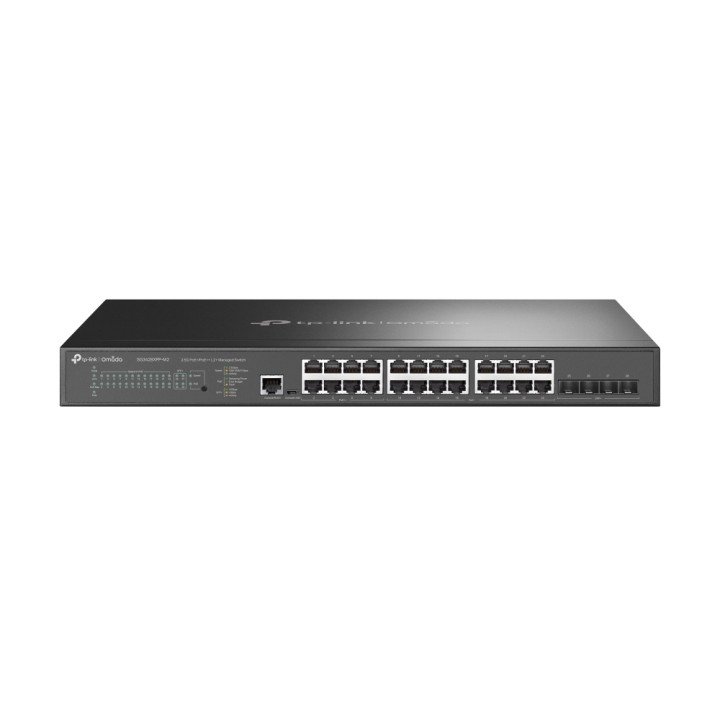 TP-Link TL-SG3428XPP-M2 JetStream 24-Port 2.5GBASE-T and 4-Port 10GE SFP+ L2+ Managed Switch with PoE+ & PoE++