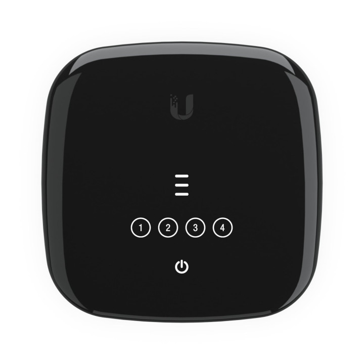 Ubiquiti UF-WIFI6 UFiber WiFi6 GPON CPE optiskais tīkla mezgls (ONU) ar Wi-Fi 6 un Ethernet