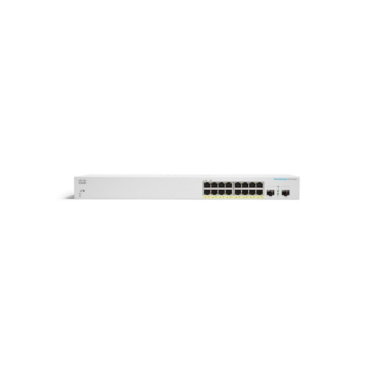 Cisco CBS220-16T-2G-EU 16 pordiga PoE lüliti