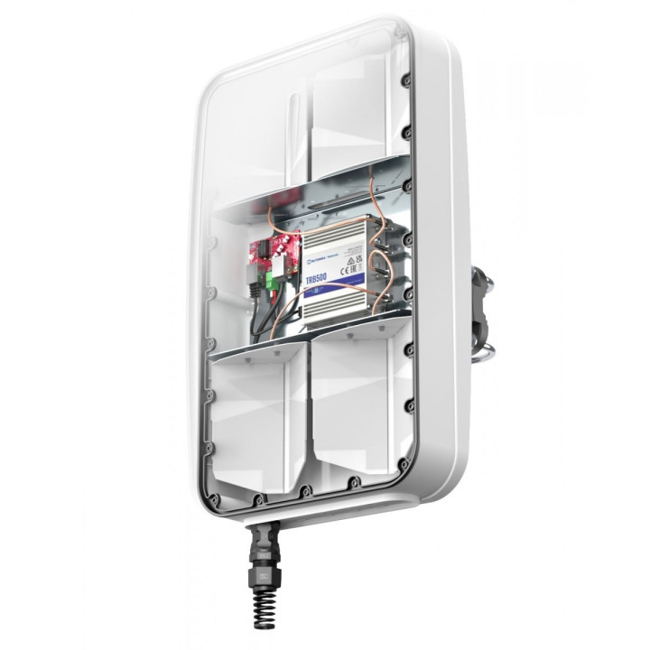 QuWireless QuMax Omni with PoE Splitter for TRB500, 4x Antenna 5G Band71