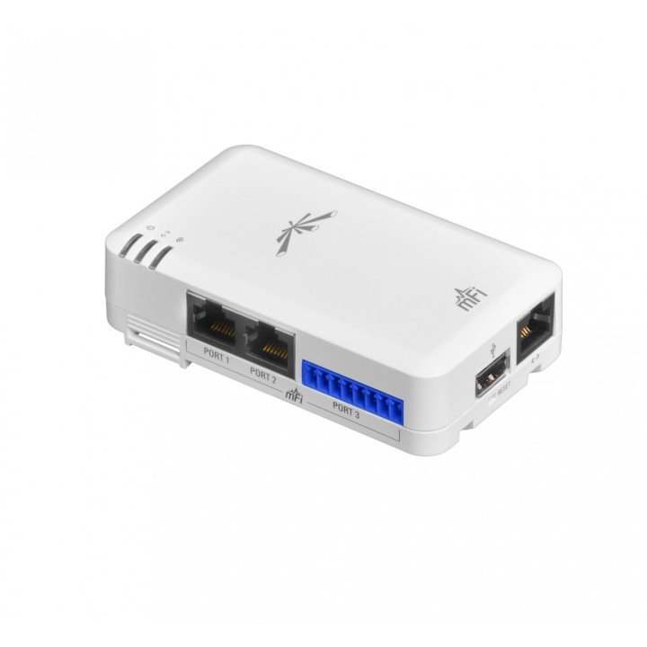 Датчик температуры и влажности Ubiquiti mPort-S, Белый