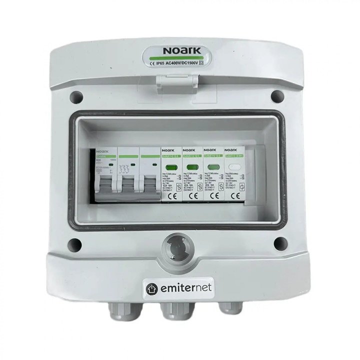EMITER EM-353N_AC IP65 Smart MCB with SPD Type 1+2, 20A, Matter
