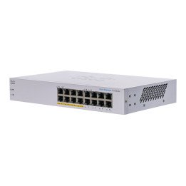 Cisco CBS110-16PP-EU Unmanaged 16-port Gigabit Switch (8 PoE, 64W)