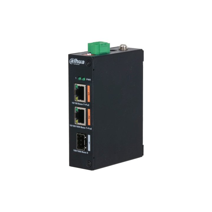Dahua PFS3103-1GT1ET-60-V2 3-Port Unmanaged Hardened Desktop PoE Switch