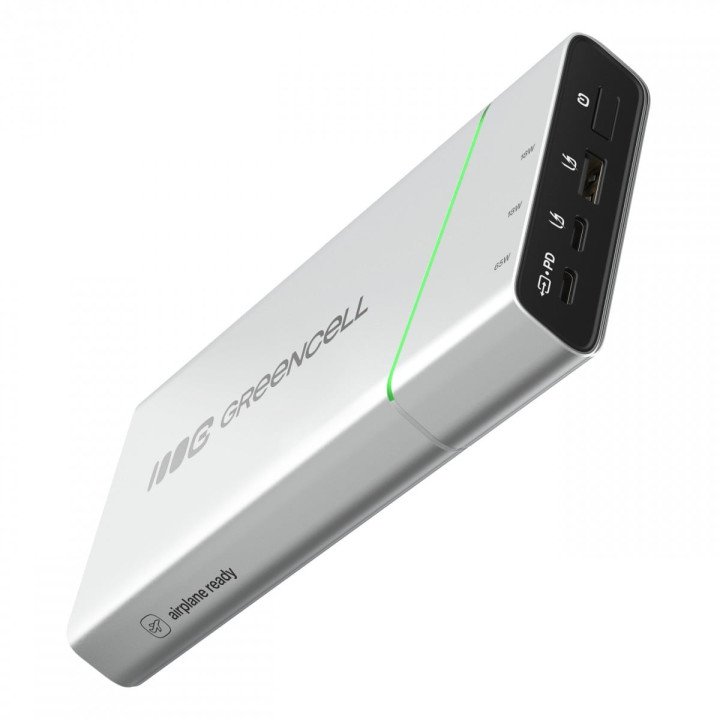 Green Cell PowerPlay Pro Powerbank 20800mAh 65W – Fast Charging, PD, Ultra Charge