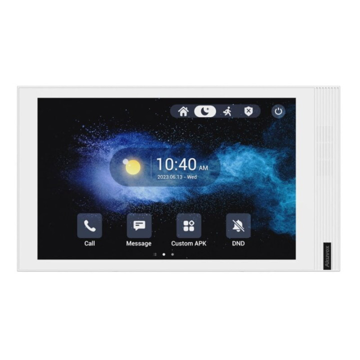 Монитор Akuvox S563W, 8", Android 12, PoE, WiFi, белый
