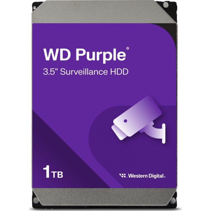 Western Digital Purple WD10PURZ 1TB HDD для видеонаблюдения SATA 3.5 дюйма