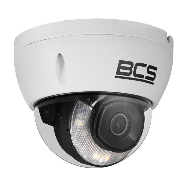 Камера купольная IP, BCS BCS-L-DIP16FCR3L3-Ai1, 6MP с NightColor и микрофоном