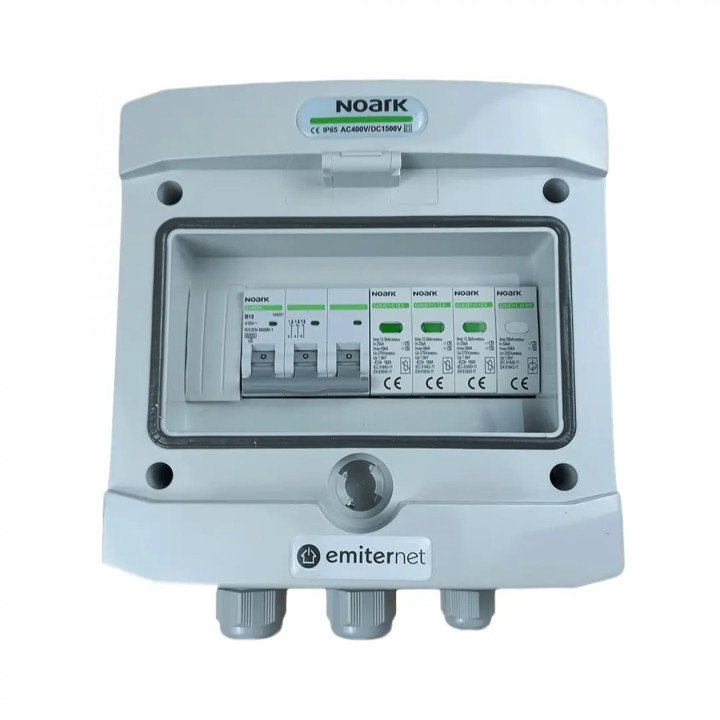 Распределительная панель (Distribution Board) EMITER EM-47N_AC, IP65, с Type 1+2 SPD, 10A