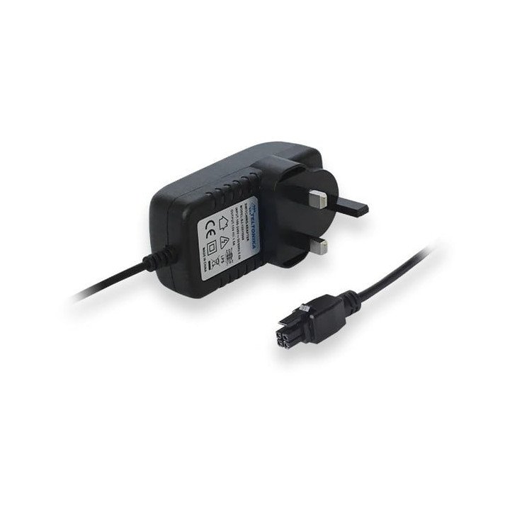 Teltonika PR3P2UK3 Power Supply, 24W, 230V AC, Black