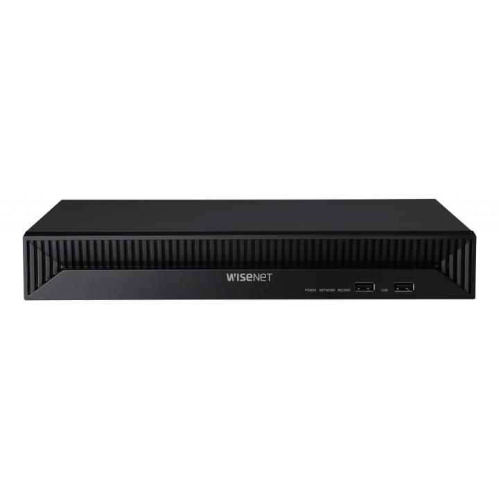 Hanwha Vision QRN-830S-4TB-S 8 kanālu 4K NVR ar 4TB cieto disku, PoE, H.265